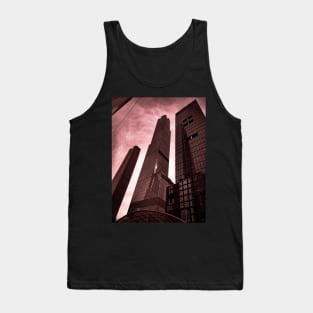 Skyscapers Look Up Skyline Hudson Yards NYC Tank Top